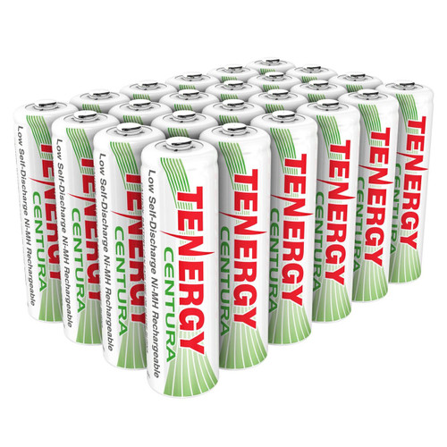 24 AA Low Self-Discharge (LSD) NiMH Rechargeable Batteries, 6 Card 4xAA