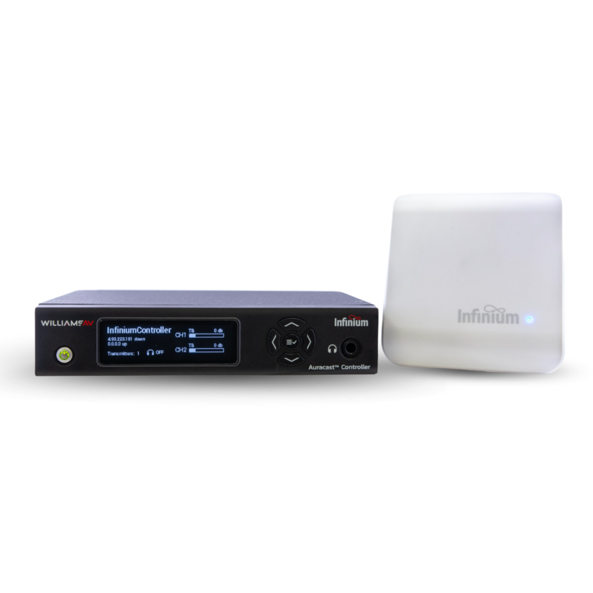 Williams AV Infinium™ Auracast™ Controller and Transmitter