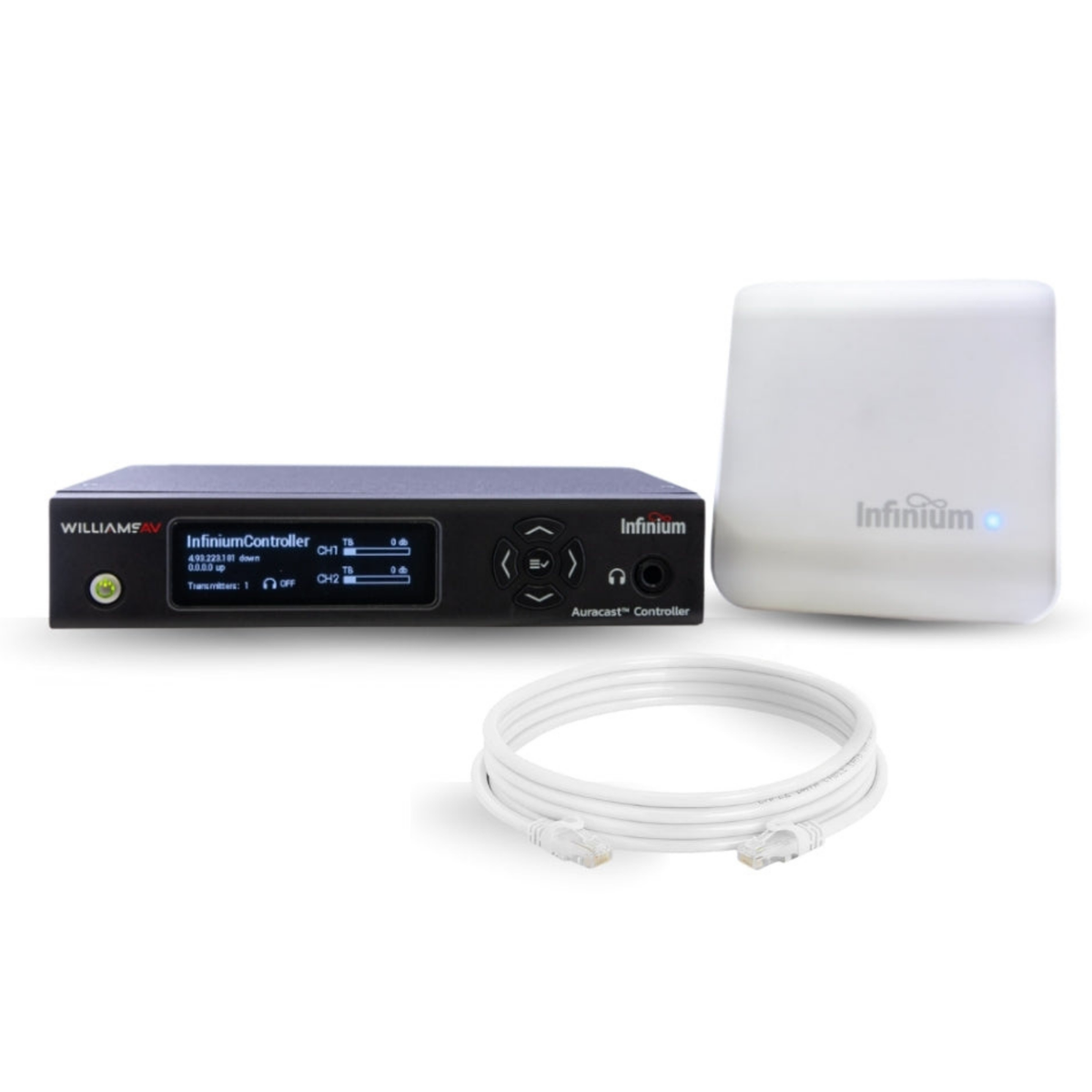 Infinium Auracast Controller and Transmitter