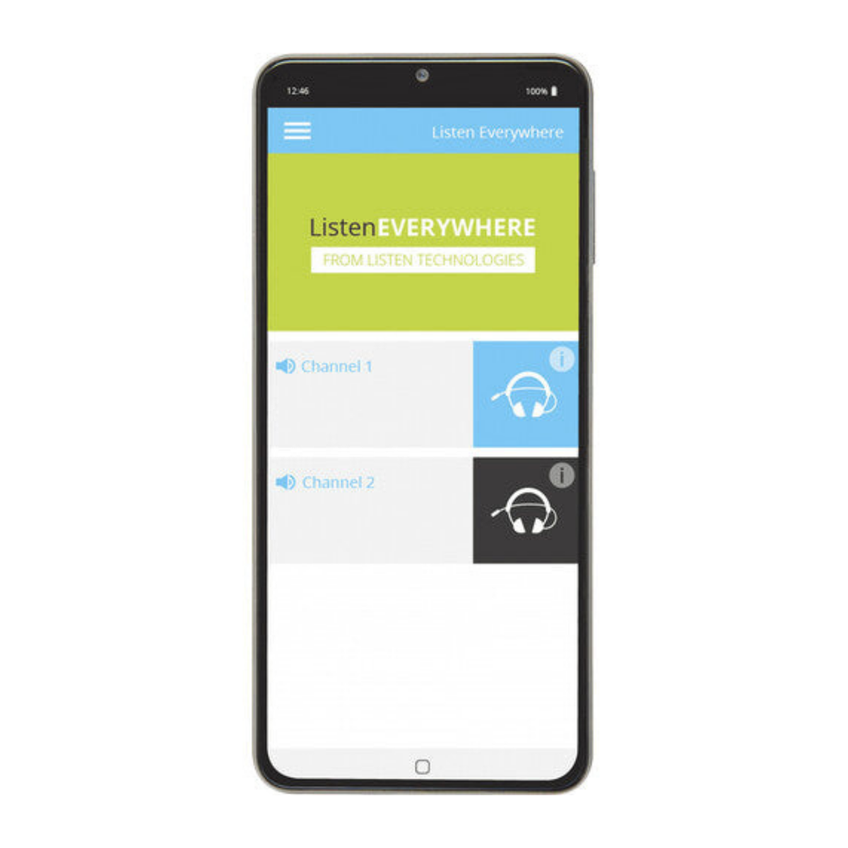 Listen Technologies Listen Everywhere Wi-Fi Audio Receiver 1020