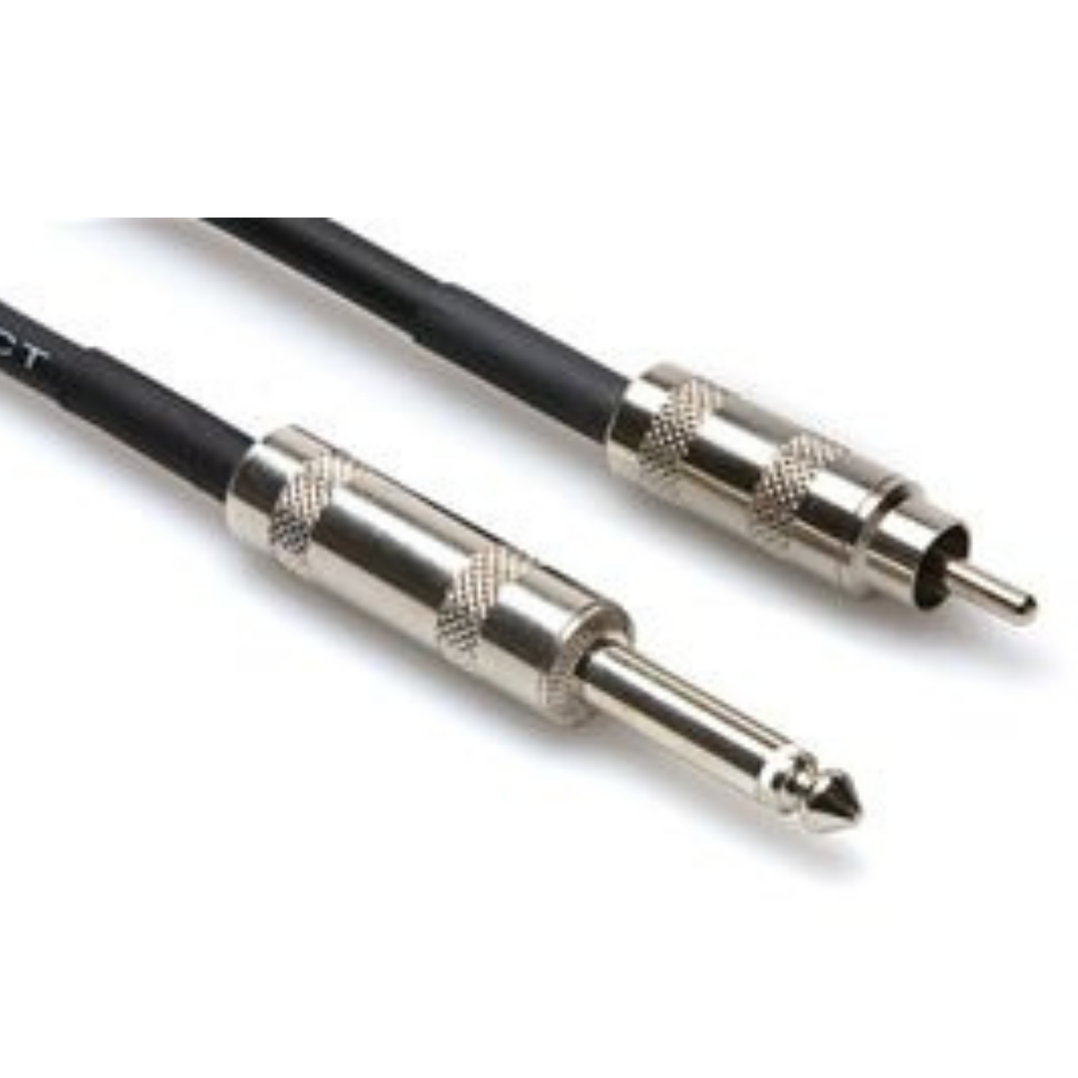 20 feet 1/4 Inch TS plug to RCA male premium cable to connect Enersound T-500 external Monitor to PA System