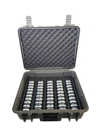 Premium Carrying Case for 50 Receivers