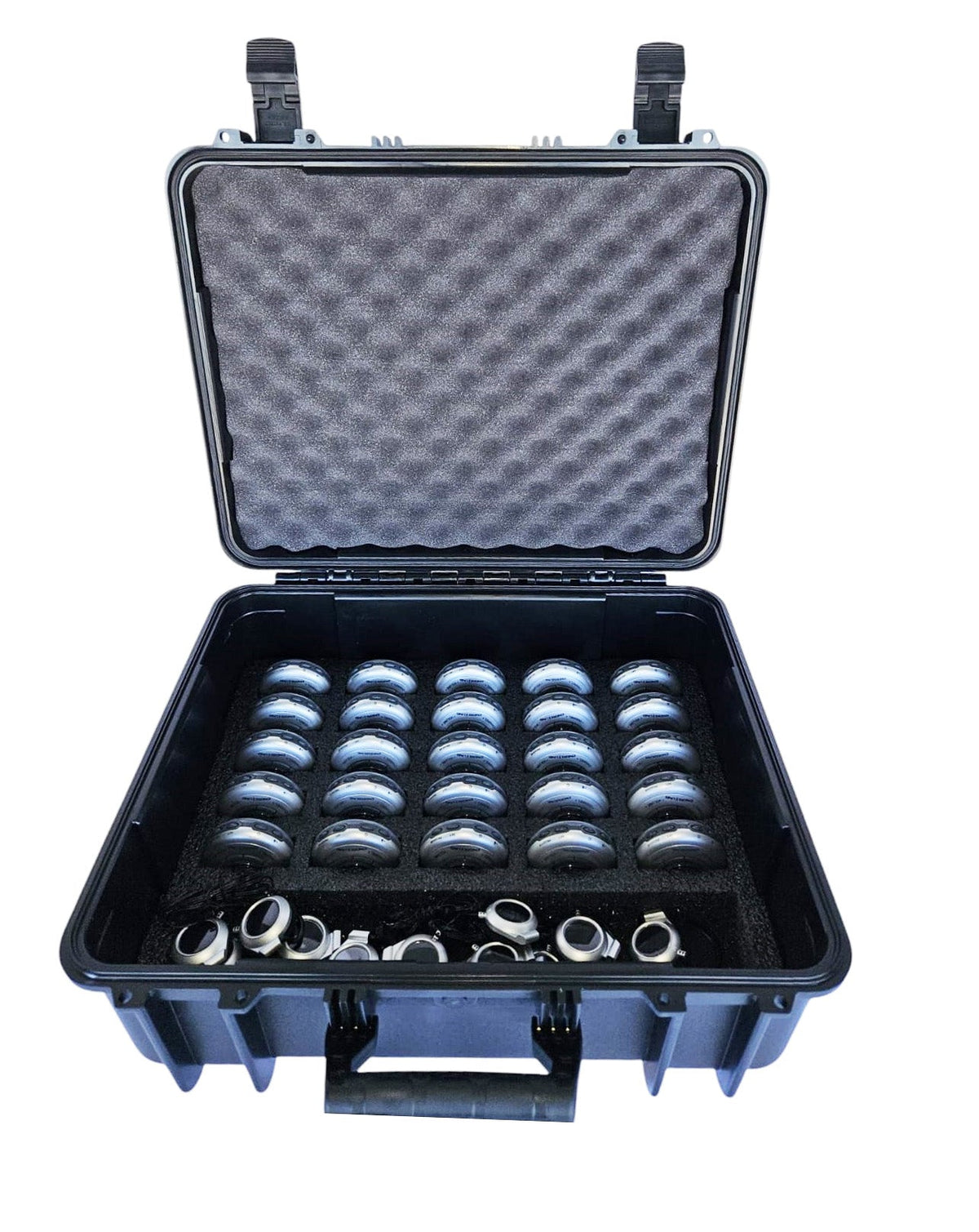 Enersound CAS-725 Shipping/Carrying Case for 25 Receivers and Accessories
