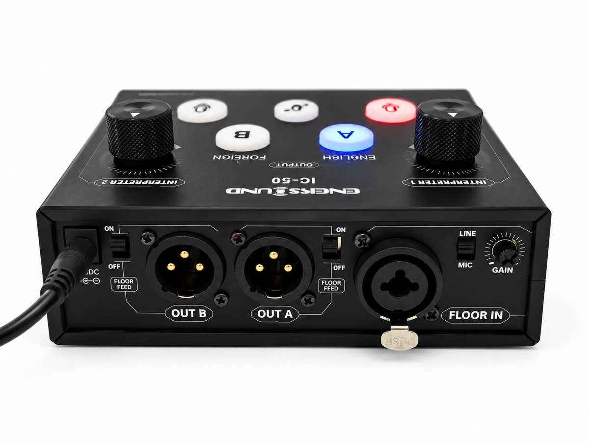 Professional (Two-Way) Bilingual Simultaneous Interpretation System