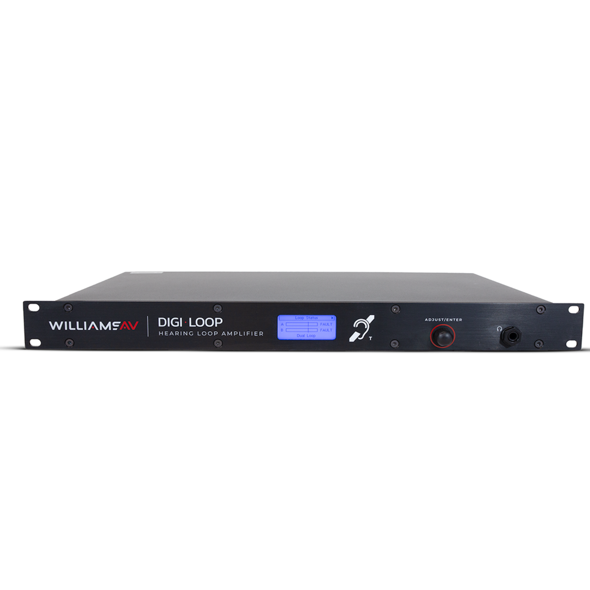 Williams AV Induction loop amplifier with network control and Dante digital inputs