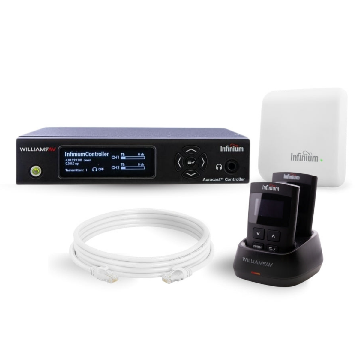 Infinium Auracast System - 2 Receivers