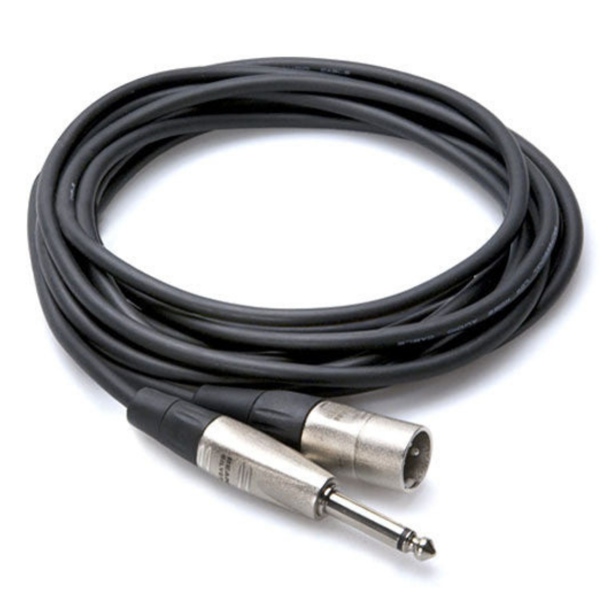 20ft 1/4" TS Plug to XLR Male Cable to connect T-500 or IC-2 to PA System