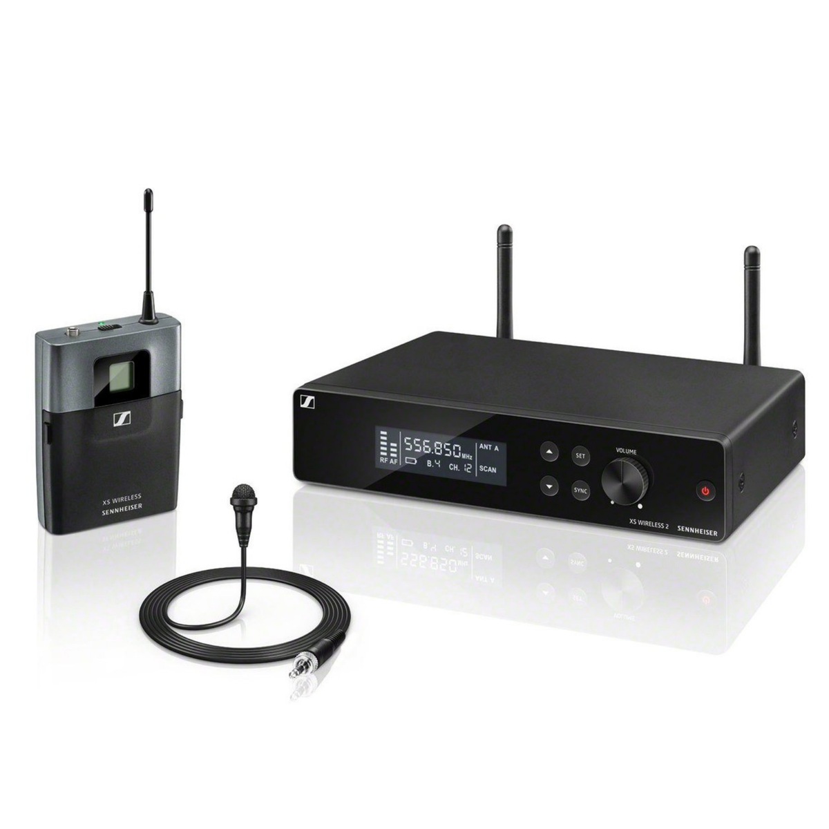Sennheiser XSW2-ME2-A Wireless Presentation set Lavalier | Clip-On Microphone System - A (548-572 MHz)