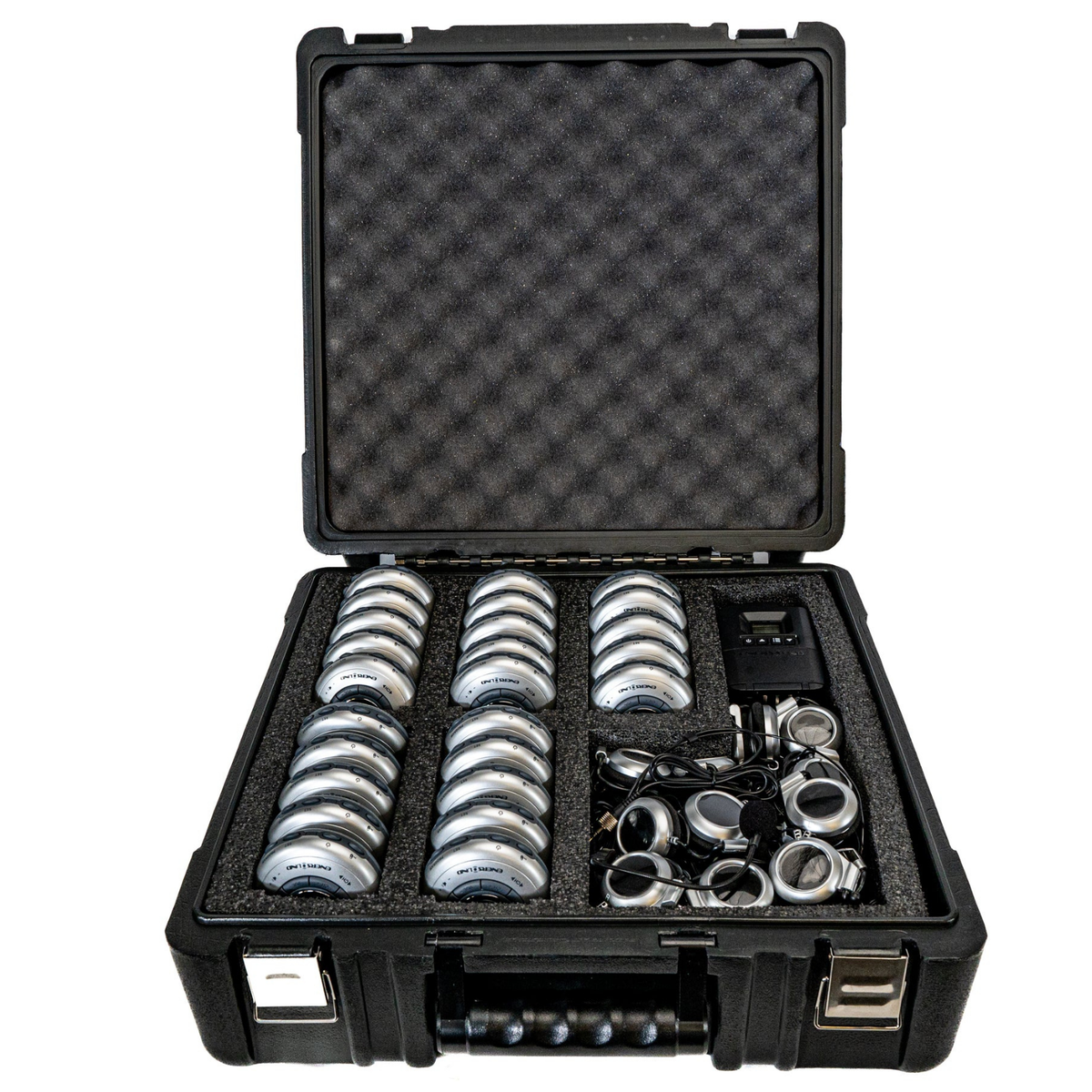 CAS-325 Economy  Carrying Case for 25 R-120 Enersound Receivers