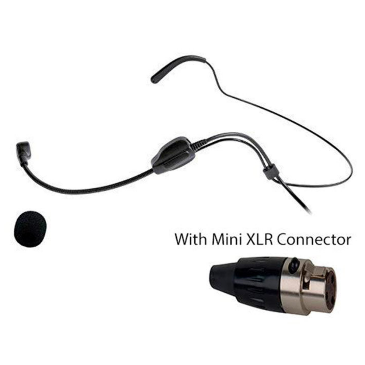MIC-200MXL Headband Microphone for Samson/AKG Bodypack Systems