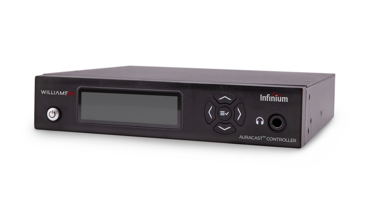 Williams AV Infinium™ Auracast™ Controller and Transmitter
